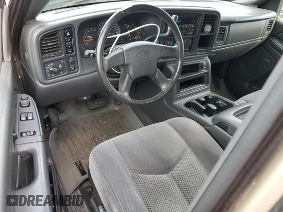 2006 Chevrolet Silverado 1500 LT2 with VIN 1GCEK19B06Z179607, listed as a Copart auction lot 55484885 with 193,003 mi miles and Salvage Title. Bid and sale history available at DreamBid. Image 8.
