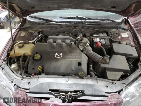 2007 Mazda 6 S Sport VE with VIN 1YVHP80D575M08954, listed as a Copart auction lot 42034825 with 134,880 mi miles and Salvage Title. Bid and sale history available at DreamBid. Image 11.
