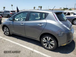 2017 Nissan LEAF SL with VIN 1N4BZ0CP7HC301971, listed as a Copart auction lot 57188623 with 35,614 mi miles. Bid and sale history available at carsss.com. Image 2.