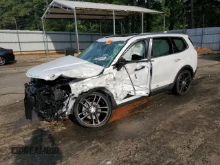 2020 Kia Telluride S z VIN 5XYP64HC5LG003526, wystawiony jako Copart lot #55055985 z przebiegiem Nie podano mil oraz Szkoda całkowita • Salvage title. Historia ofert i sprzedaży dostępna na DreamBid. Obrazek 1.
