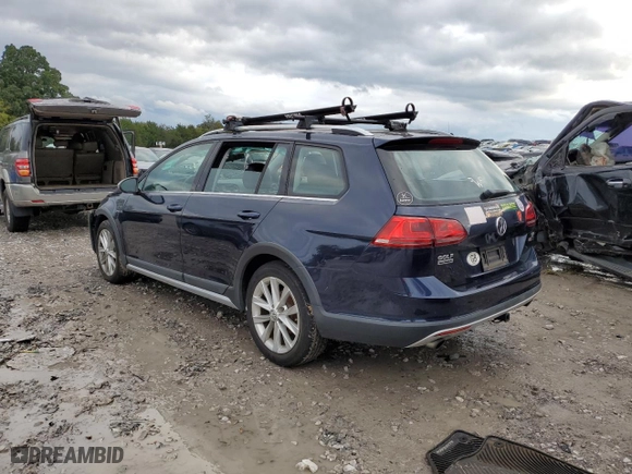 2017 Volkswagen Golf Alltrack S with VIN 3VWH17AUXHM514602, listed as a Copart auction lot 73461434 with 75,142 mi miles and Salvage Title. Bid and sale history available at carsss.com. Image 2.