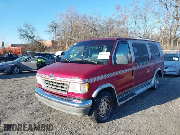 1993 Ford Econoline Cargo with VIN 1FDEE14N1PHB34171, listed as a IAAI auction lot 41828309 with 103,187 mi miles and . Bid and sale history available at carsss.com. Image 2.