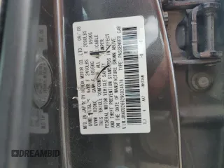 2009 Acura TSX with VIN JH4CU26629C024576, listed as a Copart auction lot 58189645 with 177,597 mi miles and Salvage title. Bid and sale history available at DreamBid. Image 12.