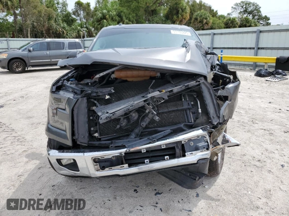 2015 Ford F-150 XL with VIN 1FTEW1CP6FFA49969, listed as a Copart auction lot 59286225 with 246,820 mi miles and Salvage title. Bid and sale history available at DreamBid. Image 5.