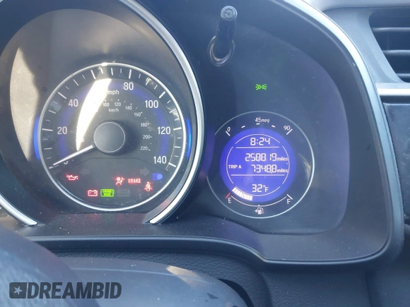 2016 Honda Fit LX with VIN JHMGK5H58GX003864, listed as a IAAI auction lot 41554364 with 258,819 mi miles. Bid and sale history available at carsss.com. Image 7.