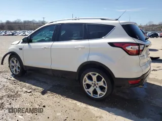 2017 Ford Escape Titanium with VIN 1FMCU9J96HUB65716, listed as a Copart auction lot 49584665 with 112,149 mi miles and Salvage Title. Bid and sale history available at carsss.com. Image 2.