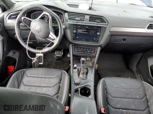 2024 Volkswagen Tiguan SEL R-Line с VIN 3VV4B7AX2RM031987, выставлен на аукционе Copart как лот 47734255 с пробегом 26 727 миль миль и Списание • Salvage title. История ставок и продаж доступна на DreamBid. Изображение 8.