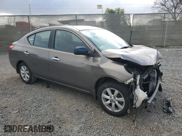 2012 Nissan Versa SL with VIN 3N1CN7AP9CL931299, listed as a Copart auction lot 51016705 with 153,723 mi miles and Salvage title. Bid and sale history available at DreamBid. Image 4.
