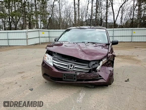 2012 Honda Odyssey EX-L with VIN 5FNRL5H62CB060551, listed as a Copart auction lot 53795335 with 138,026 mi miles and Salvage Title. Bid and sale history available at DreamBid. Image 15.