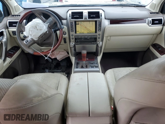 2011 Lexus GX 460 Premium with VIN JTJJM7FX9B5026668, listed as a Copart auction lot 56892905 with 226,271 mi miles and Salvage title. Bid and sale history available at DreamBid. Image 8.