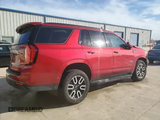 2023 GMC Yukon AT4 with VIN 1GKS2CKD7PR470556, listed as a Copart auction lot 88579295 with 30,735 mi miles and Salvage Title. Bid and sale history available at carsss.com. Image 3.