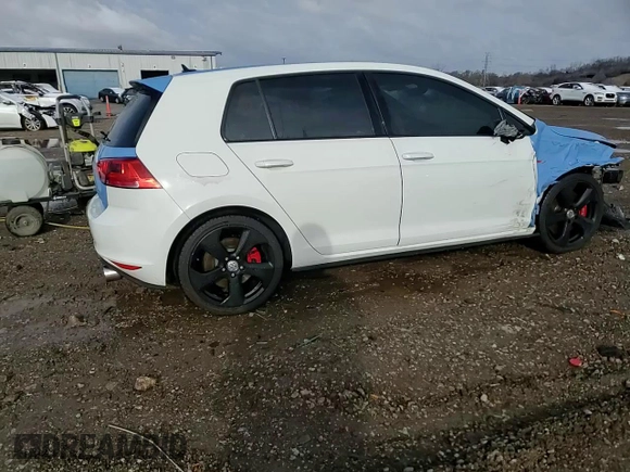 2017 Volkswagen Golf GTI S with VIN 3VW447AU7HM047418, listed as a Copart auction lot 49688035 with 158,034 mi miles and Salvage Title. Bid and sale history available at carsss.com. Image 14.