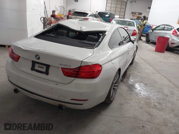 2015 BMW 4 Series 435i с VIN WBA3R1C50FK193678, выставлен на аукционе IAAI как лот 41603410 с пробегом 118 318 миль миль и . История ставок и продаж доступна на DreamBid. Изображение 4.
