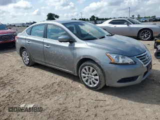 2014 Nissan Sentra SV with VIN 3N1AB7AP0EL636322, listed as a Copart auction lot 56255215 with 137,778 mi miles and Clean Title. Bid and sale history available at DreamBid. Image 4.