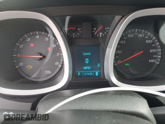 2011 Chevrolet Equinox 1LT with VIN 2CNALDEC1B6451207, listed as a Copart auction lot 54692865 with 137,436 mi miles and Salvage Title. Bid and sale history available at DreamBid. Image 9.