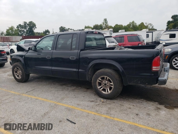 2004 Dodge Dakota Sport with VIN 1D7HL38K04S553703, listed as a Copart auction lot 70974374 with 0 mi miles and Salvage Title. Bid and sale history available at carsss.com. Image 2.
