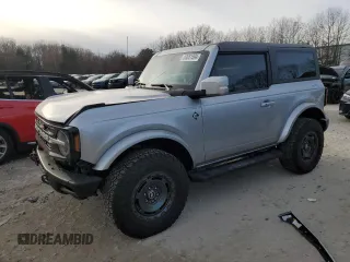 2021 Ford Bronco с VIN 1FMDE5CH3MLA63076, выставлен на аукционе Copart как лот 83651594 с пробегом 25 137 миль миль и Списание • Salvage title. История ставок и продаж доступна на DreamBid. Изображение 1.