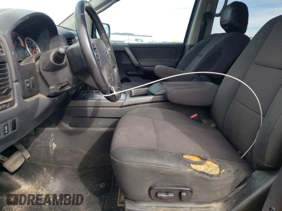 2009 Nissan Titan SE with VIN 1N6BA07D49N311037, listed as a Copart auction lot 49091905 with 190,758 mi miles and Salvage Title. Bid and sale history available at carsss.com. Image 7.