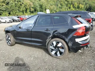 2024 Volvo XC60 Recharge Plug-In Hybrid Plus Dark Theme with VIN YV4H60DL0R1902514, listed as a Copart auction lot 84997844 with 1,302 mi miles and Salvage Title. Bid and sale history available at carsss.com. Image 2.