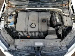 2012 Volkswagen Jetta Sedan SE w/Convenience & Sunroof with VIN 3VWDX7AJ8CM386016, listed as a Copart auction lot 46879595 with 154,968 mi miles and Clean Title. Bid and sale history available at carsss.com. Image 11.