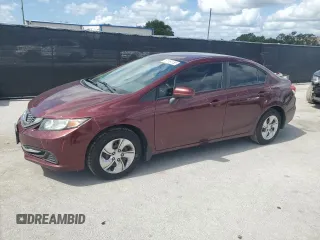 2014 Honda Civic LX z VIN 19XFB2F54EE041104, wystawiony jako Copart lot #61161155 z przebiegiem 180 574 mil mil oraz Szkoda całkowita • Salvage title. Historia ofert i sprzedaży dostępna na DreamBid. Obrazek 1.