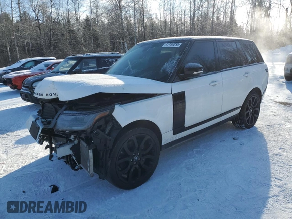 2021 Land Rover Range Rover P525 Westminster с VIN SALGS2SEXMA438501, выставлен на аукционе Copart как лот 42496235 с пробегом 70 839 миль миль и Списание • Salvage title. История ставок и продаж доступна на DreamBid. Изображение 1.