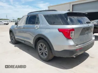 2024 Ford Explorer XLT with VIN 1FMSK7DH6RGA72848, listed as a IAAI auction lot 42339090 with 21,366 mi miles and . Bid and sale history available at DreamBid. Image 3.