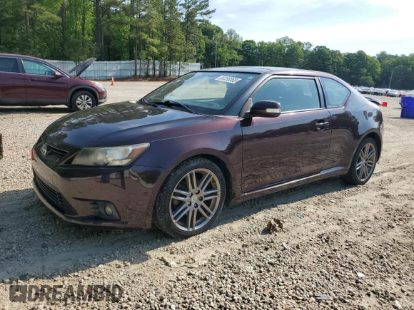 2013 Scion tC with VIN JTKJF5C70D3063931, listed as a Copart auction lot 55358365 with 109,966 mi miles and Clean Title. Bid and sale history available at carsss.com. Image 1.