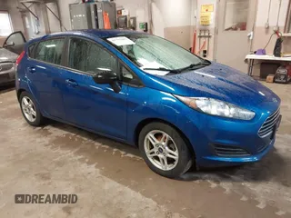 2019 Ford Fiesta SE with VIN 3FADP4EJ3KM131872, listed as a IAAI auction lot 41755601 with 82,139 mi miles. Bid and sale history available at carsss.com. Image 1.