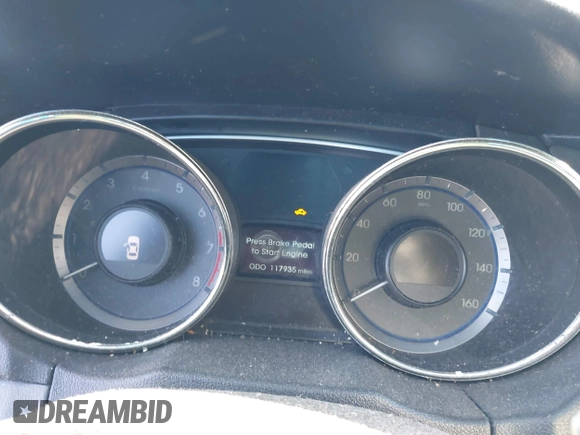 2012 Hyundai Sonata Limited with VIN 5NPEC4AC1CH391633, listed as a IAAI auction lot 41902936 with 117,935 mi miles and . Bid and sale history available at carsss.com. Image 7.
