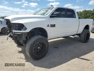 2017 Ram 2500 SLT with VIN 3C6UR5DL8HG653165, listed as a Copart auction lot 52891215 with 218,898 mi miles and Salvage title. Bid and sale history available at DreamBid. Image 1.