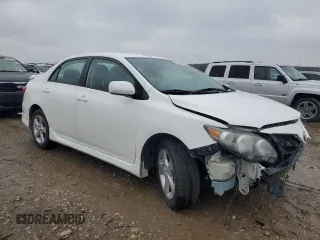 2013 Toyota Corolla L with VIN 5YFBU4EEXDP123955, listed as a Copart auction lot 51740075 with 94,057 mi miles and Salvage Title. Bid and sale history available at carsss.com. Image 4.