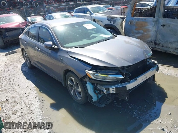 2019 Honda Insight EX with VIN 19XZE4F50KE029494, listed as a IAAI auction lot 41801571 with 117,555 mi miles and . Bid and sale history available at DreamBid. Image 1.