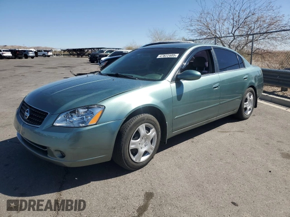 2005 Nissan Altima 2.5 with VIN 1N4AL11D15C101966, listed as a Copart auction lot 47822405 with 110,951 mi miles and Salvage Title. Bid and sale history available at carsss.com. Image 1.