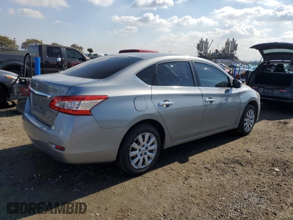2014 Nissan Sentra SV with VIN 3N1AB7AP7EL676302, listed as a Copart auction lot 42874855 with 141,945 mi miles and Clean title. Bid and sale history available at DreamBid. Image 3.