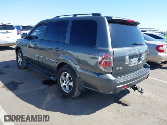 2008 Honda Pilot EX-L with VIN 5FNYF18778B033826, listed as a IAAI auction lot 41836242 with 230,195 mi miles and . Bid and sale history available at DreamBid. Image 3.