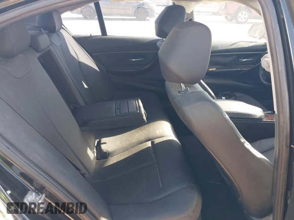 2013 BMW 3 Series 320i with VIN WBA3B1C50DF461591, listed as a IAAI auction lot 41505029 with 1 mi miles. Bid and sale history available at carsss.com. Image 8.