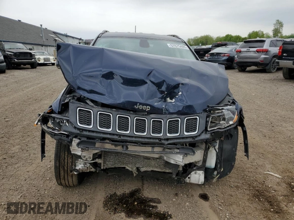 2020 Jeep Compass Limited с VIN 3C4NJDCB8LT208965, выставлен на аукционе Copart как лот 57675405 с пробегом 60 563 миль миль и На запчасти • Non repairable. История ставок и продаж доступна на DreamBid. Изображение 5.