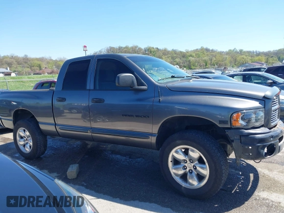 2004 Dodge 1500 SLT with VIN 1D7HU18D44J167584, listed as a IAAI auction lot 42006792 with 142,589 mi miles and . Bid and sale history available at DreamBid. Image 14.