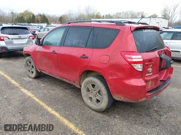 2011 Toyota RAV4 with VIN 2T3BF4DV3BW163177, listed as a IAAI auction lot 40788392 with 165,560 mi miles. Bid and sale history available at carsss.com. Image 3.