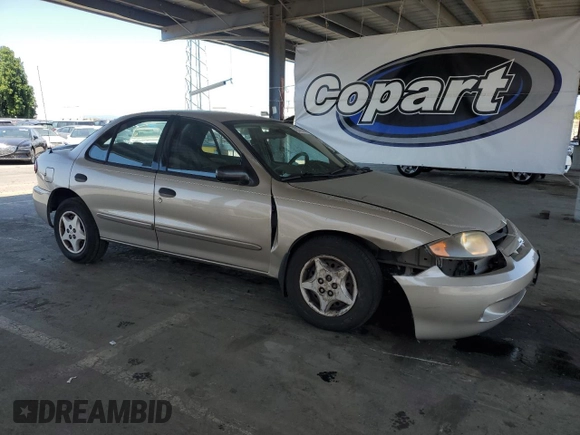 2005 Chevrolet Cavalier with VIN 1G1JC52F457195831, listed as a Copart auction lot 59333605 with Not provided miles and Salvage title. Bid and sale history available at DreamBid. Image 4.