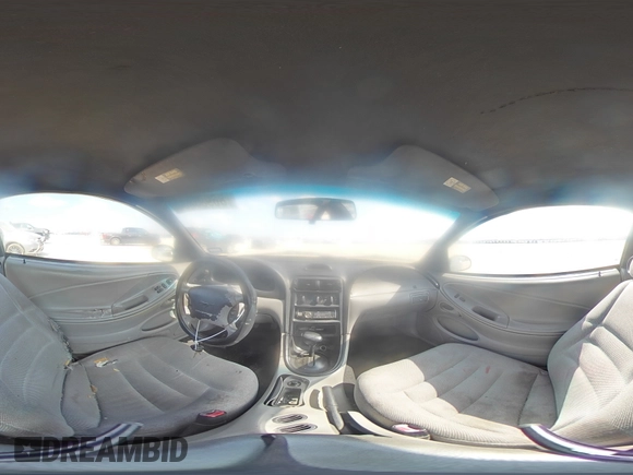 1997 Ford Mustang with VIN 1FALP4043VF174092, listed as a Copart auction lot 86983884 with 105,774 mi miles and Salvage Title. Bid and sale history available at carsss.com. Image 13.