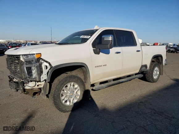 2021 Chevrolet Silverado 3500HD LTZ with VIN 1GC4YUEY5MF170471, listed as a Copart auction lot 89367555 with 39,347 mi miles and Salvage Title. Bid and sale history available at carsss.com. Image 1.