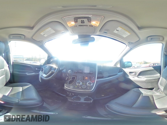 2020 Toyota Sienna SE with VIN 5TDXZ3DC9LS050441, listed as a Copart auction lot 77310274 with 43,452 mi miles and Salvage Title. Bid and sale history available at carsss.com. Image 14.