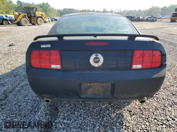 2008 Ford Mustang GT Deluxe with VIN 1ZVHT82H585171950, listed as a Copart auction lot 51599375 with 129,896 mi miles and Salvage Title. Bid and sale history available at carsss.com. Image 6.
