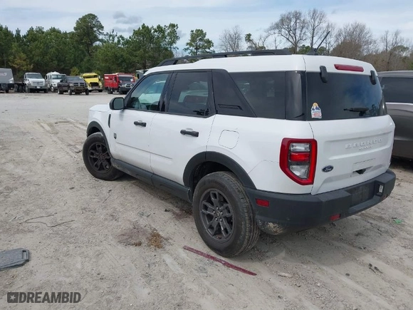 2022 Ford Bronco Sport Big Bend with VIN 3FMCR9B66NRE00317, listed as a IAAI auction lot 41717306 with 20,352 mi miles. Bid and sale history available at carsss.com. Image 3.