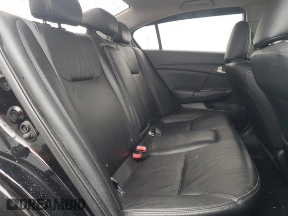 2014 Honda Civic EX-L with VIN 2HGFB2F98EH544403, listed as a Copart auction lot 51933625 with 168,926 mi miles and Salvage Title. Bid and sale history available at DreamBid. Image 11.