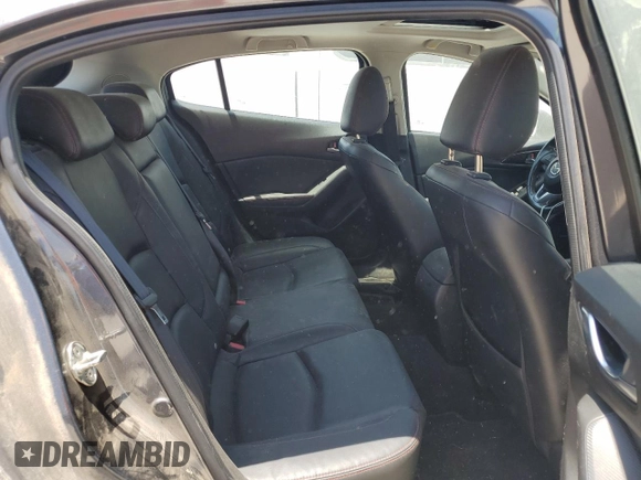2015 Mazda 3 S Touring with VIN JM1BM1L3XF1230320, listed as a Copart auction lot 63292425 with 125,942 mi miles and Salvage title. Bid and sale history available at DreamBid. Image 10.