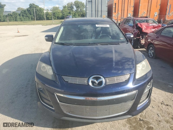 2010 Mazda CX-7 Touring with VIN JM3ER2W38A0312925, listed as a Copart auction lot 73153544 with NaN miles and Salvage Title. Bid and sale history available at carsss.com. Image 5.