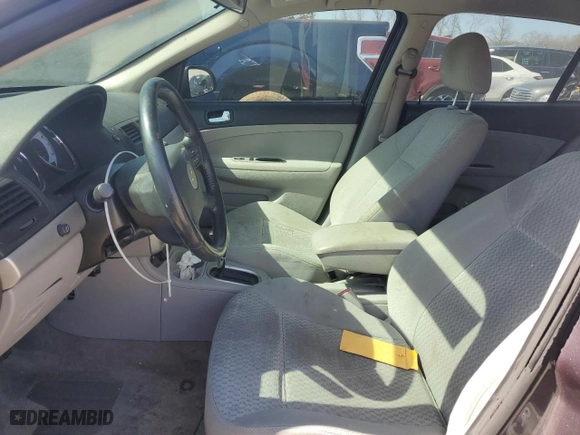 2006 Chevrolet Cobalt LT with VIN 1G1AL55F867783728, listed as a Copart auction lot 46498805 with 184,430 mi miles and Salvage Title. Bid and sale history available at carsss.com. Image 7.